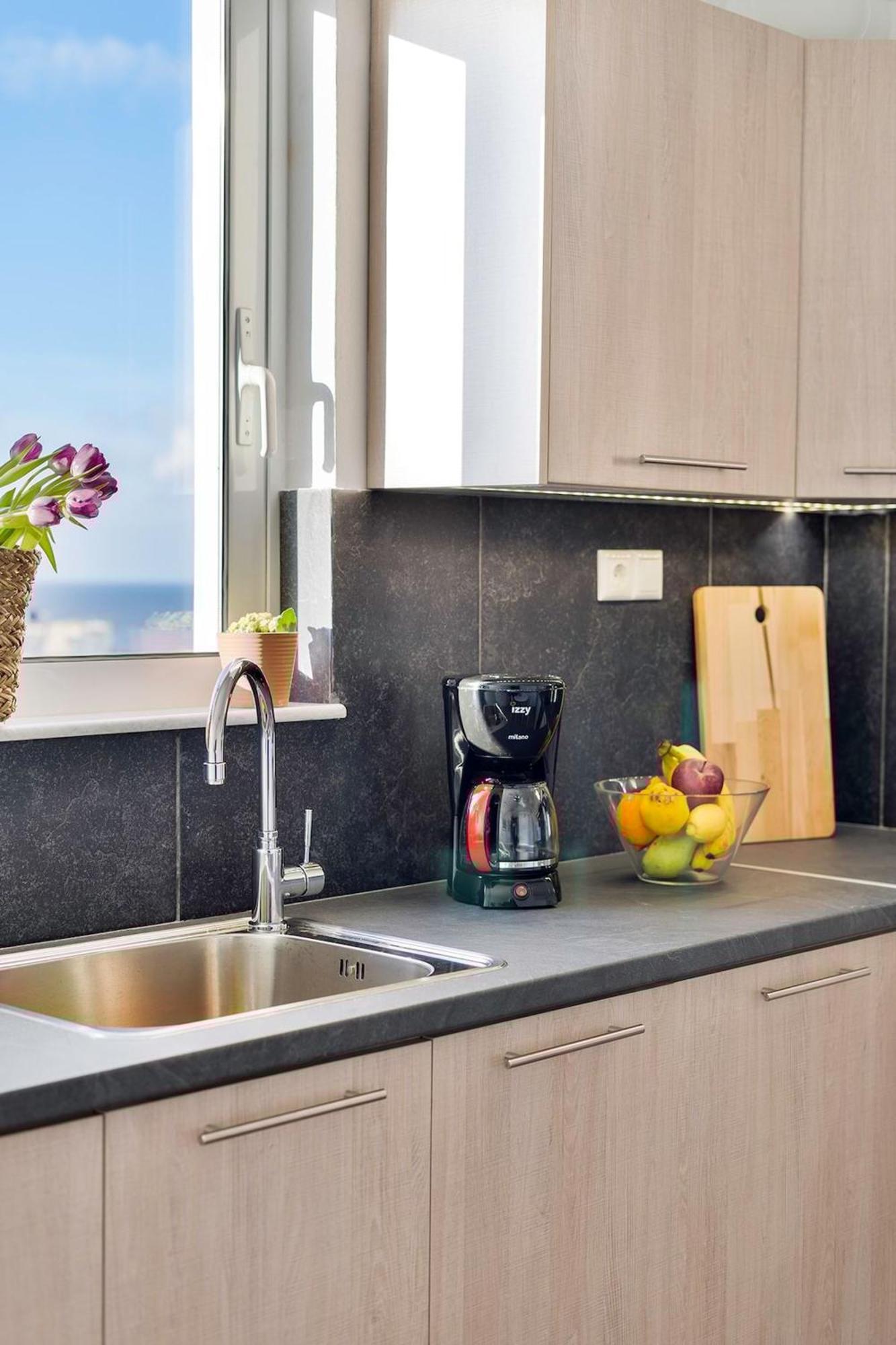 Sea City And Mountain View Apartment Chrissi Akti Chania Exterior foto